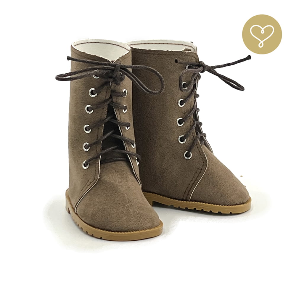 Boots Suede Dark Beige